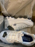 斯凯奇（Skechers）新年礼物女鞋春季蕾丝熊猫鞋厚底增高百搭休闲运动经典复古老爹鞋 白色/WHT 39 尺码偏大，建议选小半码 实拍图
