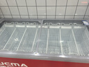 澳柯玛（AUCMA） 商用大容量冷柜 卧式冷冻展示柜雪糕柜 全篮筐便利店冷冻柜平岛柜 【弧形玻璃门】一级能效 | SD-516CG 实拍图