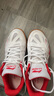 李宁乒乓球鞋男女款运动鞋 乒乓球专用鞋透气防滑旋风 白红 41.5 实拍图