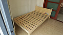 单人床实木床1.2米1.5米双人床架出租房屋卧室简易木头硬板小床 【透气款】实木床-30cm高 宽1200mm*长1900mm 实拍图