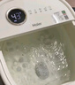 海尔（Haier）足浴盆活氧气泡自助按摩京东自营泡脚桶理疗恒温加热高深桶拆洗按摩盘洗脚盆送父母礼物HQY-J342W 实拍图