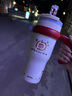 BABLOV保温杯女士大容量冰霸杯高颜值陶瓷内胆茶水分离吸管水杯礼物 实拍图