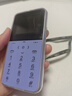 酷维（KUWEI）S9 迷你学生卡片手机 戒网无游戏 4G全网通 双卡双待移动联通电信 防沉迷备用儿童小学初中专用 霞光紫 4G全网通 定位版【微聊定位+无游戏+上课免打扰】 实拍图