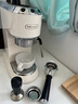 德龙（Delonghi）【国家补贴】咖啡机 半自动咖啡机 小型家用意式浓缩15Bar泵压式 手动打奶泡EC885.CR EX:4 奶油色 实拍图