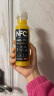 农夫山泉NFC橙汁果汁饮料100%鲜果冷压榨 橙子冷压榨300ml*10瓶礼盒 实拍图