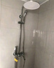 九牧（JOMOO）淋浴花洒套装自动除垢喷枪淋浴器36633-526/1B-1 实拍图