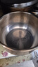 双枪（Suncha）奶锅316L不锈钢婴儿宝宝辅食小奶锅汤锅雪平蒸锅加厚带蒸笼 18cm 实拍图