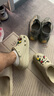 卡骆驰crocs檀健次同款经典泡芙洞洞鞋百舒适男沙滩鞋女鞋休闲鞋|207521 骨白色-2Y2(含智必星) 37 (230mm) 38 实拍图