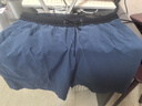 迪卡侬运动裤五分裤快干立体剪裁高弹面料男士 墨青色 XL 实拍图