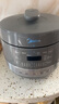 美的（Midea）【国家补贴】0涂层精钢厚釜电压力锅5L双胆全自动智能预约家用煲汤煮饭电饭煲C5856G高压锅4-6人 实拍图