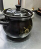 砂锅煲汤家用陶瓷煲耐高温明火燃气灶炖锅汤锅煲仔饭煤气灶专用 保温养生煲 4.6L 实拍图