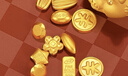 周六福 黄金999元宝金条小金豆爱心赏金玩咖投资金系列 计价 大米-2g 实拍图