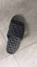 乐拖拖鞋男夏浴室漏水按摩速干室内凉拖鞋 深灰44/45（适合43-44） 实拍图