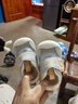 婧麒（JOYNCLEON）婴儿学步鞋0-1岁春夏秋季防滑机能鞋1到3岁婴儿鞋男女宝宝儿童鞋 灰色【夏季款】 14 码(内长11.5cm 脚长11cm) 实拍图