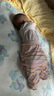 babycare婴儿凉席宝宝透气吸汗婴儿床冰丝席儿童水洗泡泡树蓝65*120CM 实拍图