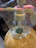 安赛瑞 喷壶 气压式大容量塑料洗车园艺喷雾器 1.5L 透明奶黄 5J00469 实拍图