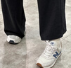NEW BALANCE NB574官方休闲鞋男鞋女鞋情侣复古舒适秋冬透气百搭轻便运动鞋 灰色 ML574LGI 38.5 (脚长24cm尺码详询客服) 实拍图