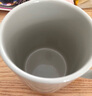 无印良品（MUJI）炻瓷 马克杯 家用水杯 陶瓷杯 咖啡杯 办公室 米灰色  500ml 实拍图