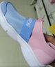 Skechers斯凯奇夏季中大童柔软网面休闲鞋女孩儿童透气清爽一脚蹬303200L 实拍图