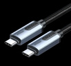 山泽双Type-C数据线USB4全功能线PD240W充电线8K投屏苹果15/16华为手机平板笔记本兼容雷电4传输1米 实拍图