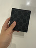 GUCCI古驰GG Emblem系列双折钱包[新款] 黑色 均码 实拍图