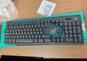 罗技（Logitech）MK275 键鼠套装 无线键鼠套装 办公键鼠套装 全尺寸 商务键鼠套装 带无线2.4G接收器 黑蓝色 实拍图