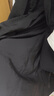 UR【钟楚曦同款】女装新复古回潮风腰带设计感连衣裙UWJ740011 正黑 S 实拍图
