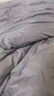 雅鹿纯色水洗棉被套单件单人150x200加厚磨毛被罩200x230cm被单被子套 浅灰深灰 【单被套】180*220cm 实拍图