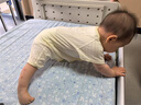 贝瑞加（Babyprints）婴儿衣服2件装新生儿连体衣短袖宝宝哈衣纯棉薄款爬服 粉黄80 实拍图