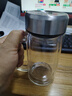 高硼硅双层加厚茶水分离办公杯大容量泡茶杯把手双层加厚茶杯硬厚 钢盖办公杯 400ml 1只 实拍图
