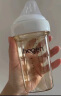 HEGEN海格恩奶嘴婴儿0-6-12个月+偏心奶嘴自然离乳超软硅胶防胀气 2阶段圆孔 3-6月 2只装 实拍图