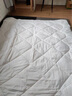 博洋家纺 抑菌10%大豆纤维被 冬被子200*230cm白色 实拍图