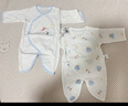 童泰婴儿连体衣春秋季纯棉新生儿衣服初生宝宝蝴蝶哈衣爬服满月服 实拍图
