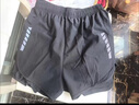 运动功能短裤男骑行跑步健身马拉松专用训练三分田径体考体育装备 【元气风暴HK107】黑色 2XL 【140-160斤】 实拍图