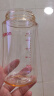 贝亲（Pigeon）自然离乳 PPSU重力球吸管奶瓶 双把手 240mL  6月以上 AA252 实拍图