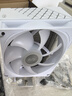 超频3（PCCOOLER）红海H4炫彩 白色CPU风冷散热器（4热管/PWM风扇/顶盖发光/支持12/13代1700/AM4/AM5/133mm高度） 实拍图