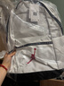 Jordan男女乔丹 涤纶 百搭时尚 经典大Logo双肩包 CK3898-100白黑 均码 实拍图