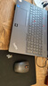 联想（Lenovo） 无线蓝牙双模充电鼠标 蓝牙5.0/3.0 便携办公鼠标人体工学设计 Howard风暴灰充电版 实拍图
