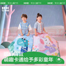kocotreekk树儿童雨伞自动伞男生女生小学生圆角卡通幼儿园 独角兽漫步 实拍图