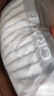 洁丽雅（Grace）纯棉7A级抗菌防螨方巾4条装柔软舒适吸水小毛巾条纹擦汗巾 实拍图