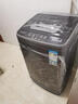 奥克斯（AUX）波轮洗衣机 全自动 家用小型宿舍租房带甩干一键洗脱洗衣机 9.0KG洗脱容量【强力去污+仿生手洗】灰 实拍图