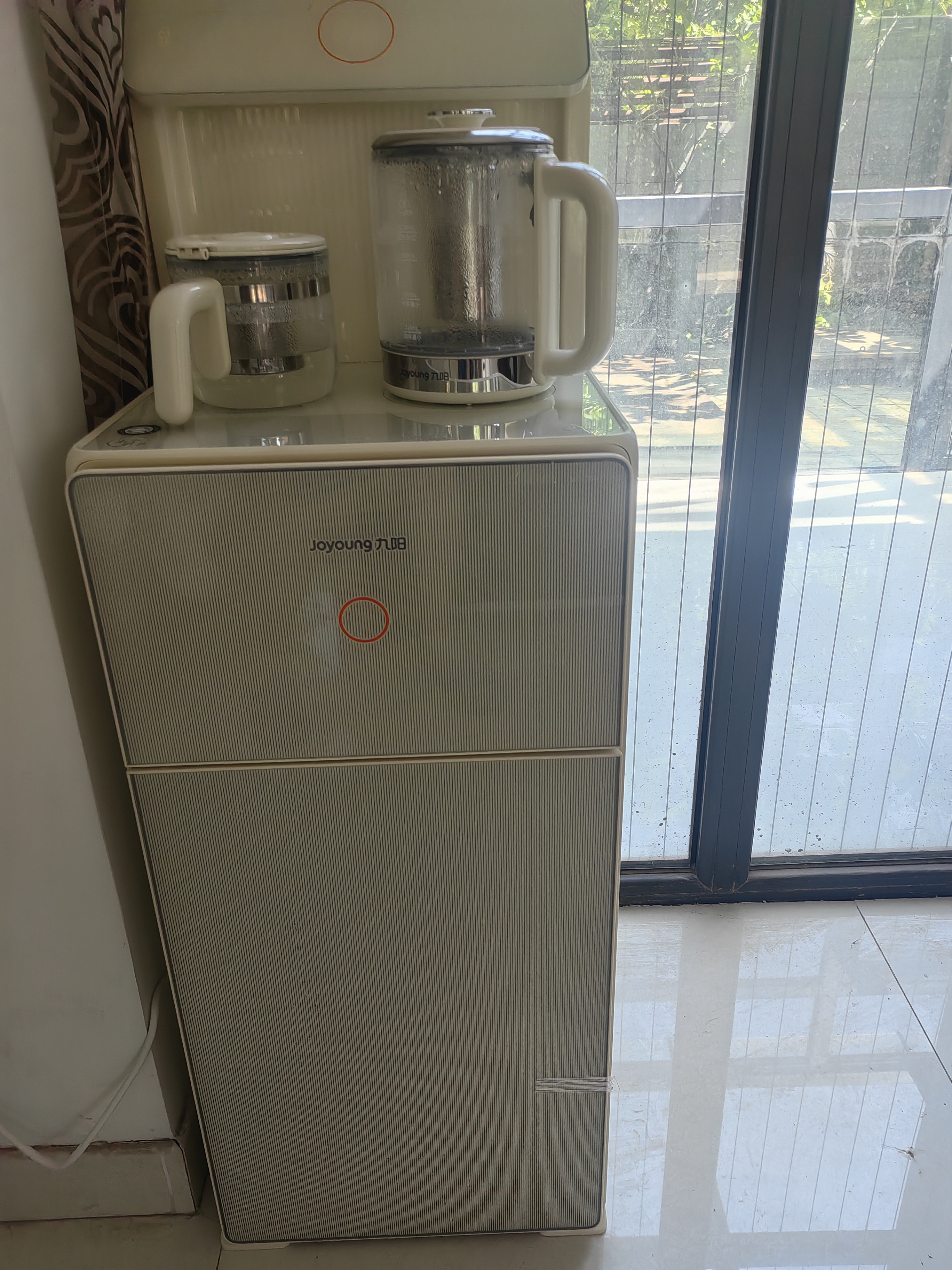 九阳（Joyoung）【升级旗舰款】 九阳茶吧机 家用多功能智能遥控冷热型台式立式饮水机下置式水桶全自动饮水机 JYW-WH600（C）【高端冷热款】 制冷制热型 实拍图