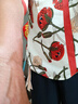 俞兆林中老年女装妈妈装短袖套装夏装薄款婆婆小衫裤子两件套 Y52K167 实拍图