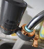美的（Midea）净水器水龙头过滤器家用自来水滤水器直饮前置过滤器厨房卫生间通用除水垢除余氯双出水可清洗滤芯 一机三芯【两年免换滤芯】 实拍图
