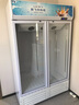 新飞 （Frestec）展示柜冷藏酒水饮料冰柜双开门商用冷柜水果蛋糕冷藏保鲜柜超市直冷玻璃门大容量便利店立式啤酒柜 双门蓝白688L【4D风冷无霜】 实拍图