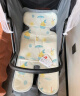 gb好孩子婴儿车冰丝凉席儿童席子透气宝宝手推车凉席夏季推车席 【夏日甜味】蓝色-72*33cm 实拍图