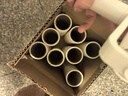 LYNN粘毛器粘毛滚筒卷纸粘毛神器地毯床上沙发猫毛清理器9卷纸540撕 实拍图