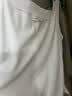 茵曼（INMAN）条纹方领针织吊带小背心2026夏季女装新款短款修身百搭上衣 白色 XL 实拍图