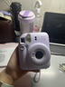 富士（FUJIFILM）立拍立得mini12 mini11/7/9升级款 相纸一次成像相机拍照生日礼物 Mini12 鸢尾紫（现货） 官方标配 实拍图