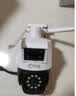 乔安智能摄像机无线双摄像头户外高清监控器家用手机远程360度无死角带夜视全景自动旋转农村室外防水 【顶配版】双画面+停电监控+追踪+全彩+128G 实拍图
